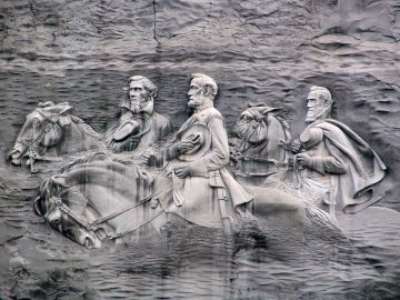 Confederate Memorial Carving, Stone Mountain, Georgia