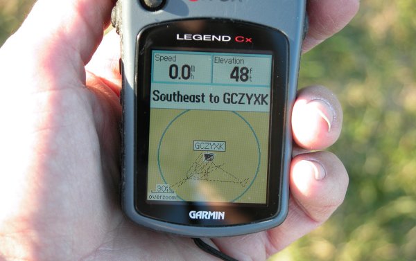 Handheld GPS unit