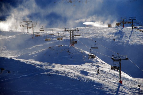 Mt. Hutt Skifield, Canterbury, New Zealand