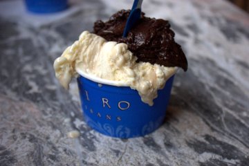 Gelato at Capogiro Gelato, Philadelphia