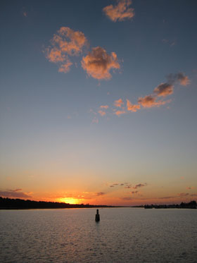 Lakes Entrance sunset