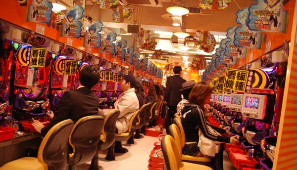 Slot club in Tokyo