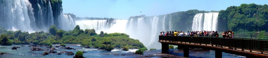 Iguazu Falls panorama