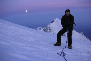 mont blanc mountaineering photo