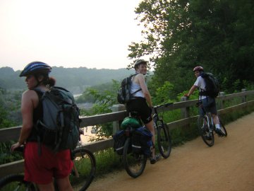 Cycling the C&O Towpath