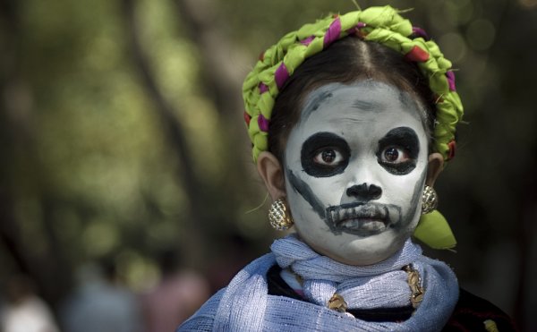 Skull face paint