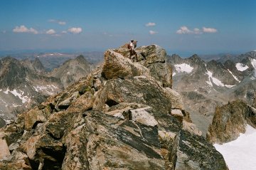 Atop Mt. Fremont, Wyoming