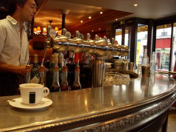Parisian cafe