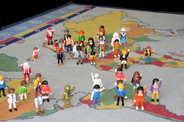 Playmobiles of the world