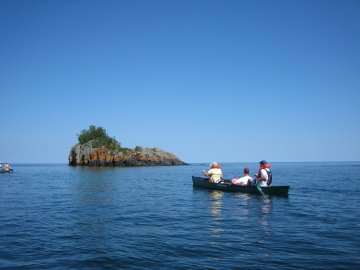 Paddling Isle Royale