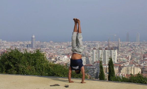 Handstand in Bangkok