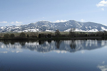 Bozeman lake view