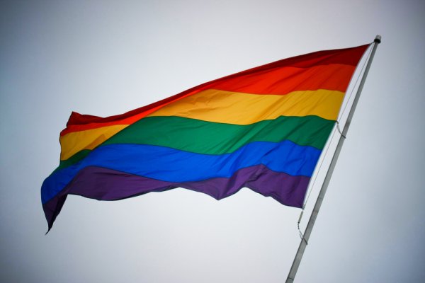Gay pride flag