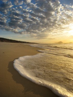 Uruguay beach sunset