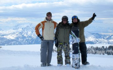 Riding Powder Mountain, Utah