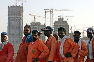 Foreign workers in Dubai