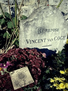 Van Gogh's grave, France