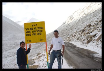 High altitude warning, Himilayas
