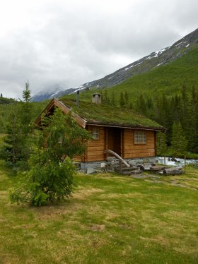 Norwegian mountain cabin