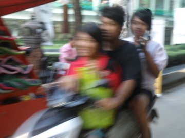 Bangkok motorbike