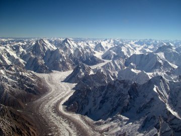 Pakistani glacier