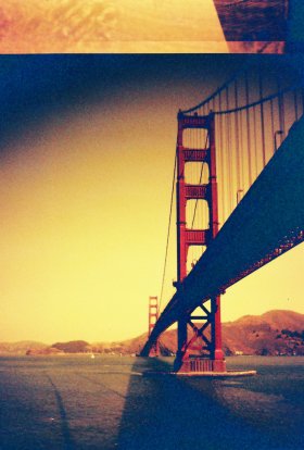 Golden Gate, toy camera