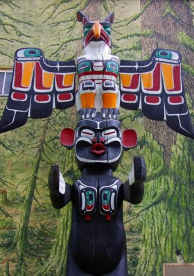 Totem, Duncan, British Columbia