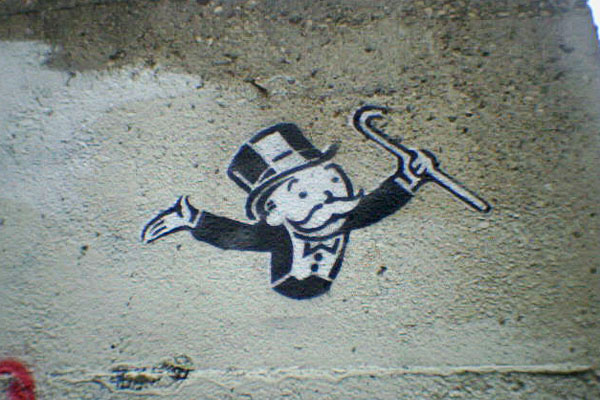 Monopoly graffiti