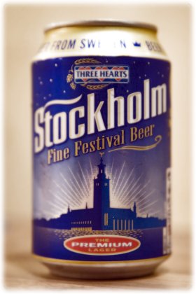 Stockholm Fine Festival Beer Can From Sweden