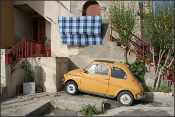Tiny Sicilian car