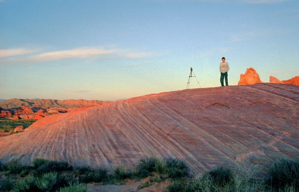 Waiting for sunset, Valley of Fire State Park