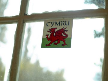 Cymru sticker, Argentina