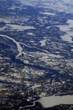 Labrador from the air
