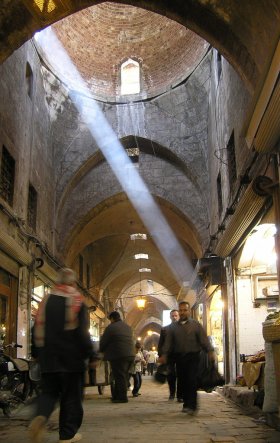 Souq in Aleppo, Syria