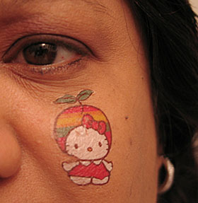 Hello Kitty tattoo