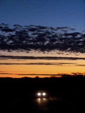 Zambia sunset