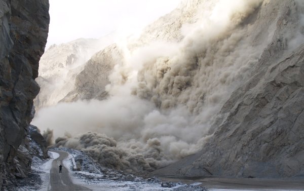 Karakoram landslide