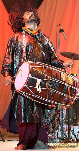 Sufi dhol player