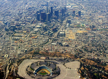 Los Angeles aerial view