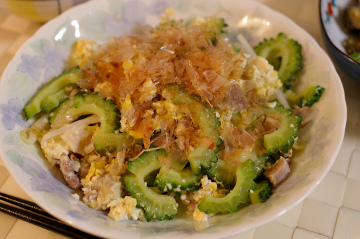 Goya stir-fry