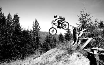 Biking at Whistler, Canada
