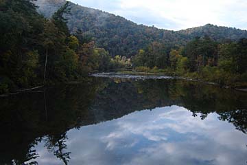 Lake reflection