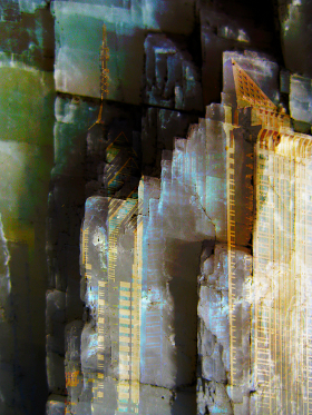 Skyscraper photo montage