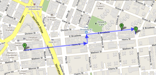 Google directions