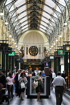 Arcade shopping