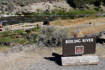 Boiling River, Yellowstone