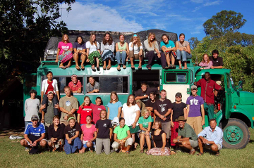 Study abroad group, Tanzania