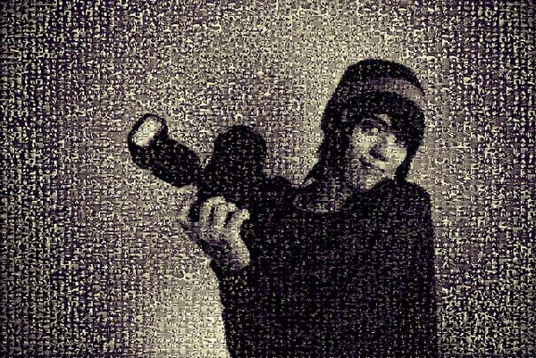 mosaic portrait