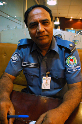 Peacekeeper Shamsur of Dhaka, Bangladesh