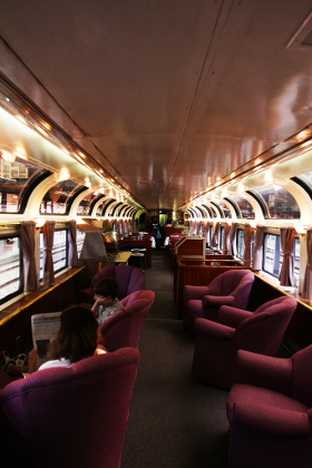 Parlour car, Amtrak